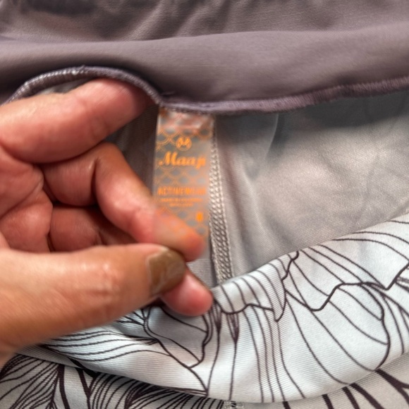 Maaji Black and Gray Patterned Jeggings - Picture 5 of 9